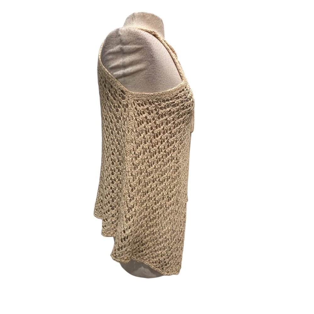 Urban Outfitters Crochet Knit Tank Boho Festival Beach Cover Up Top L - Picture 5 of 8